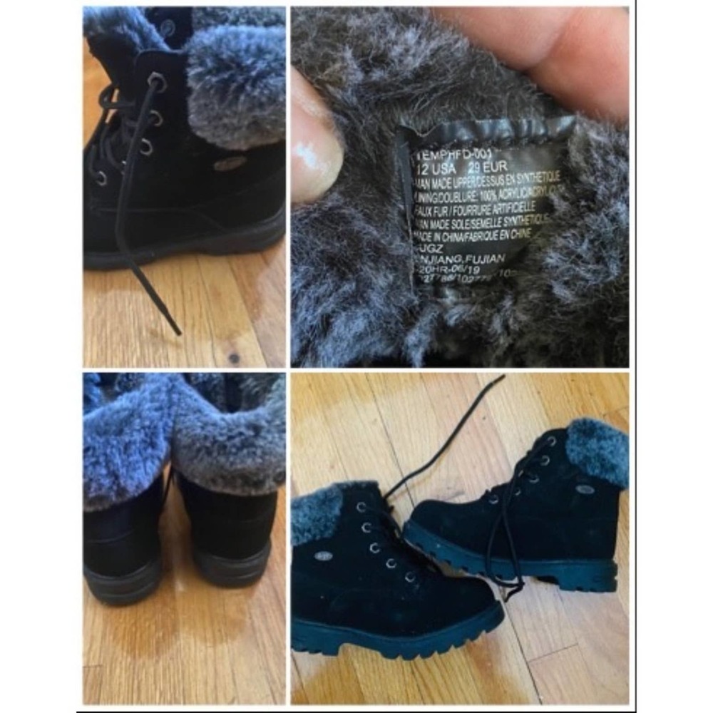 Boys Lugz Boots Size 12t